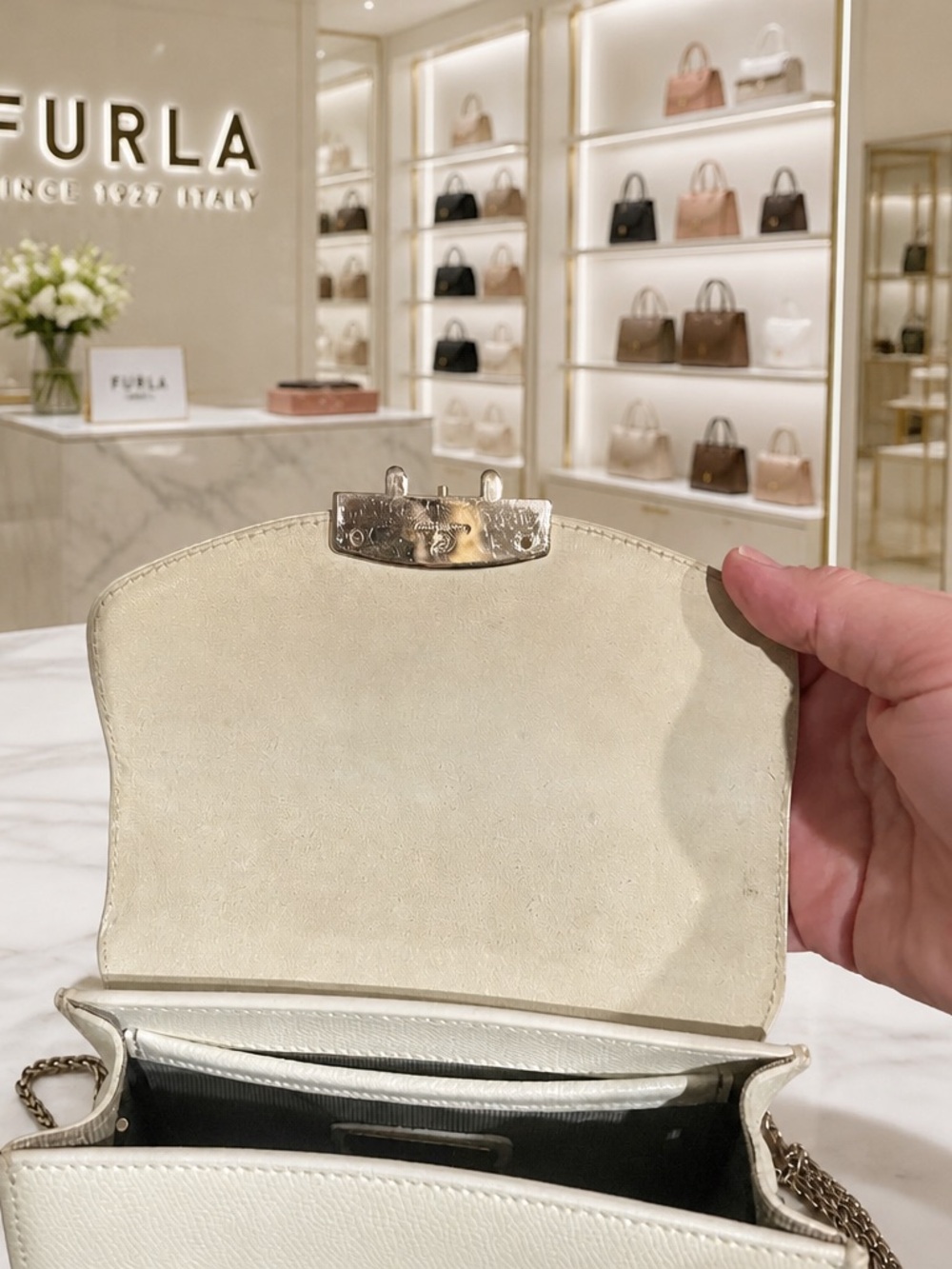 🧚FURLA Metropolis Mini Crossbody Petalo Bag🧚 - Picture 7 of 14